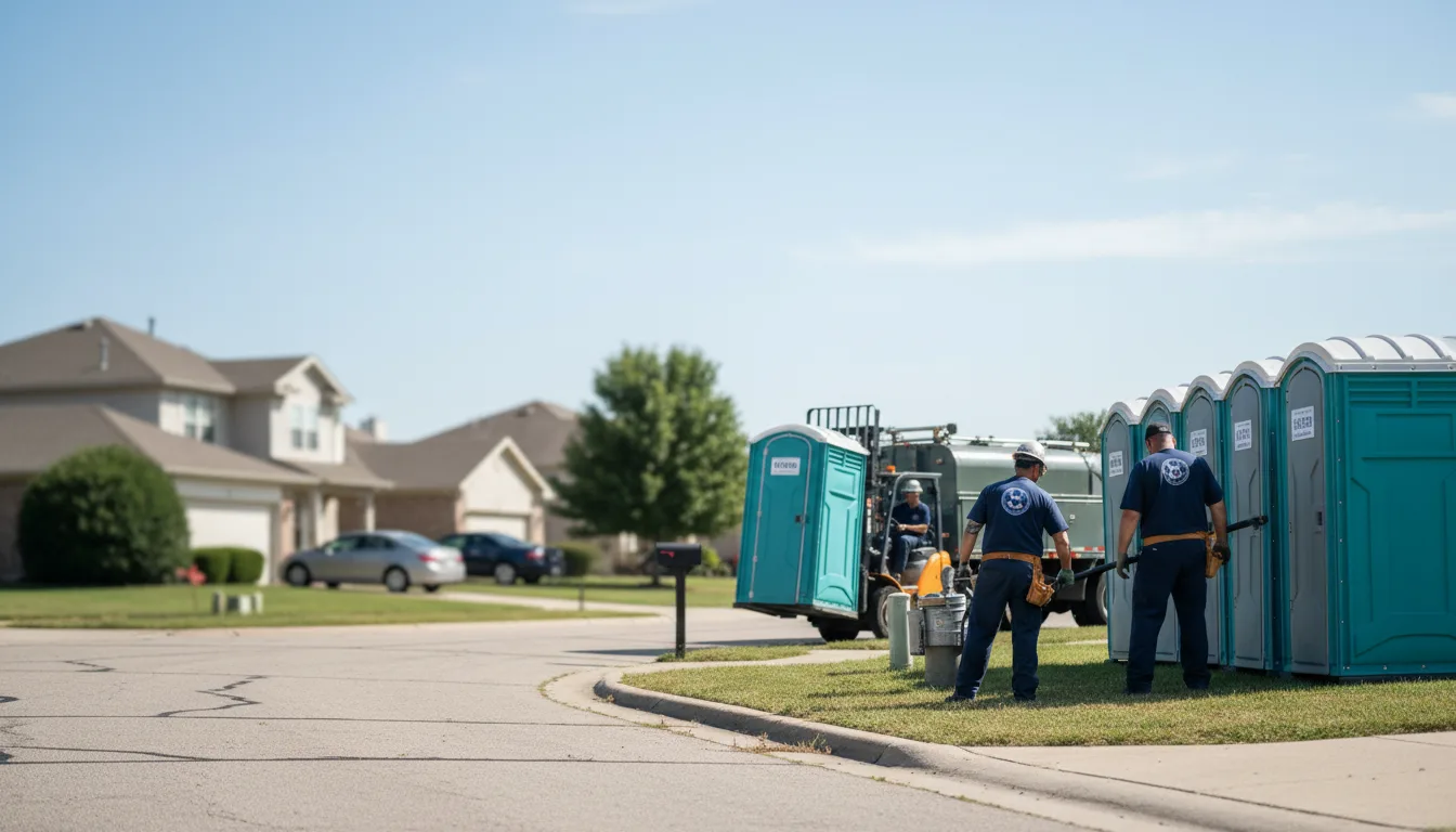 Porta Potty Rental in Dyersville, IA near me